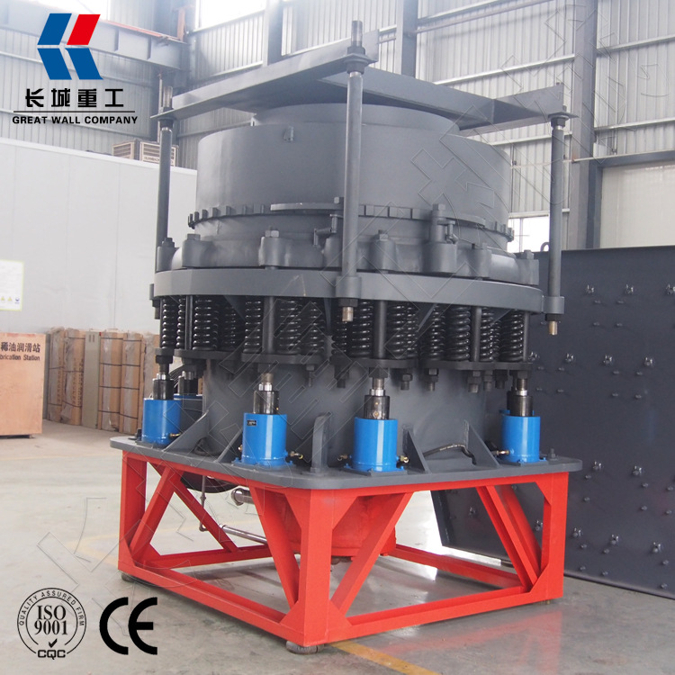 砂石处理设备 石头破碎圆锥石子机 露天矿山砂石加工需要哪些设备