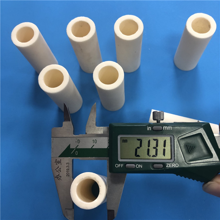 氧化铝陶瓷棒 刚玉保护管 大规格氧化铝电子绝缘陶瓷长管