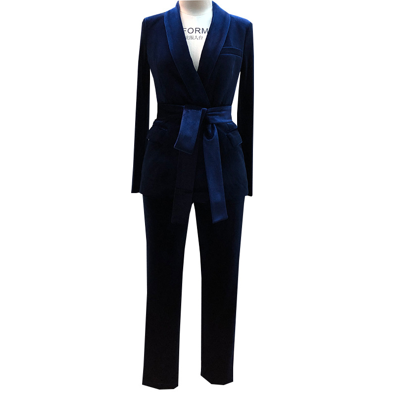 Costume femme en Mélange de fibres chimiques - Ref 3335766 Image 5