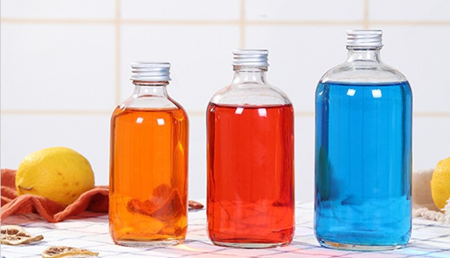 厂家直销生产定制透明玻璃药瓶饮料玻璃瓶盐水瓶|ms