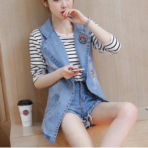 Gilet femme HYUN MAI COWBOY en Cow-boy - Ref 3317349 Image 1