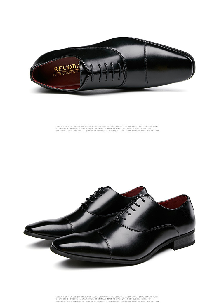 Chaussures homme en cuir véritable - Ref 3445603 Image 29