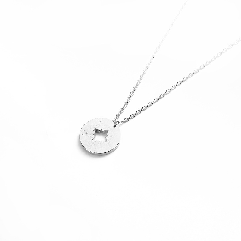 explosion models outdoor necklace creative fashion compass letter pendant necklace accessories whole
