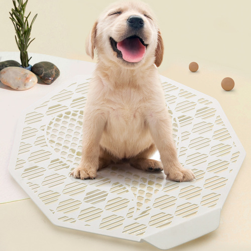 Aspet Large Plastic Splash-Proof Diamond Pet Fence Dog Toilet Dog Urinal Pan Manufacturer Corgi TEDDY