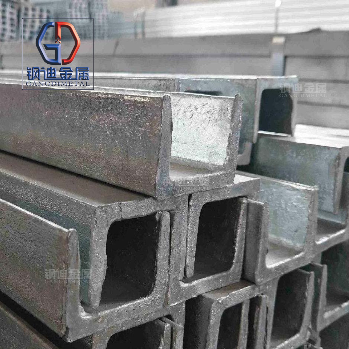 南宁 热镀锌槽钢18# 镀锌层10-80u 可定制加工 电力铁件 C型钢 镀