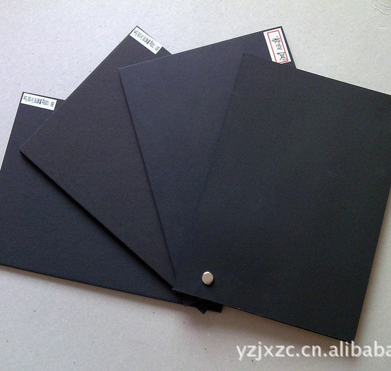 供应高档黑卡纸吊牌黑卡纸  787*1092mm高档礼盒环保透芯黑纸板