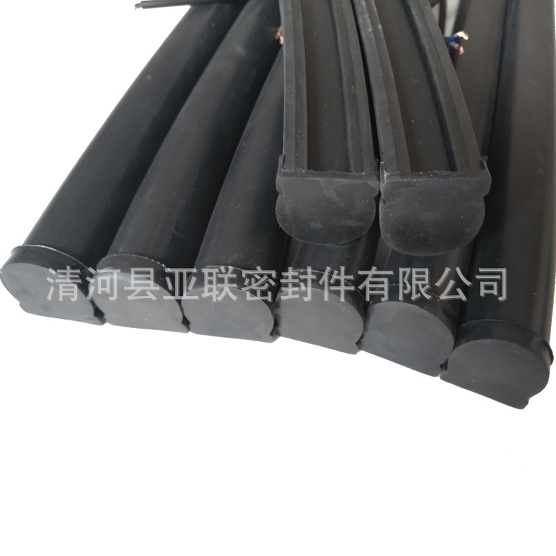 自动门安全压条开关 安全触边密封条 工业控制信号带