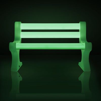 led outdoors leisure time Park Benches remote control 16 Adjustment intelligence Bench Plastic Drainage ageing PE stool