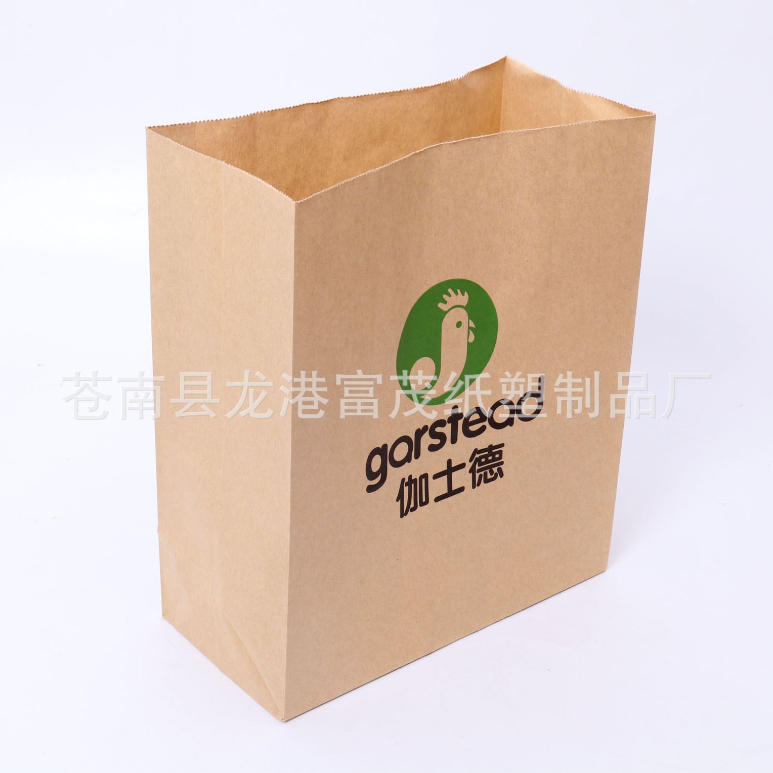 厂家开窗牛皮纸外卖咖啡奶茶打包袋子异形paper bag 牛皮淋膜纸袋