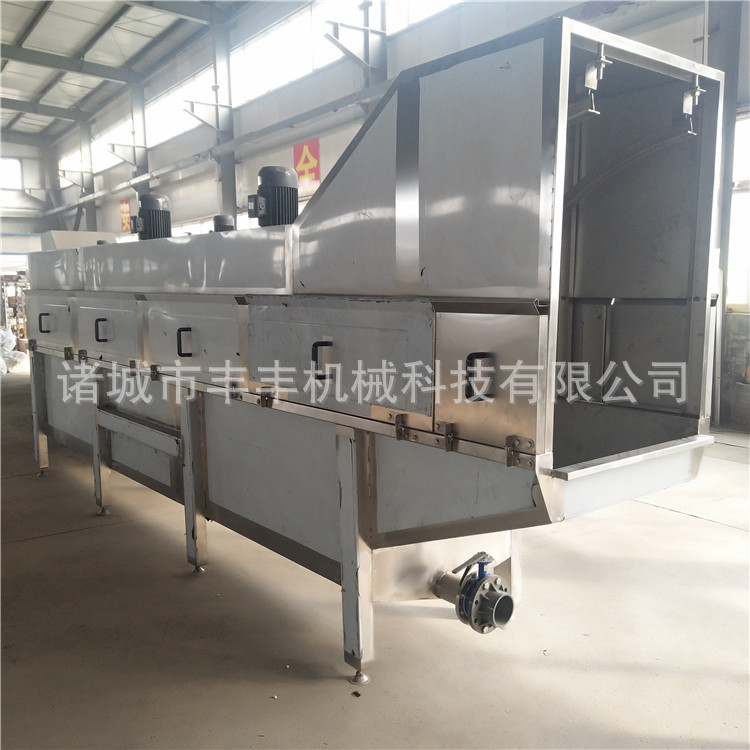 供应立式双重浸烫机 鸡鸭鹅全自动浸烫池 家禽屠宰设备生产厂家