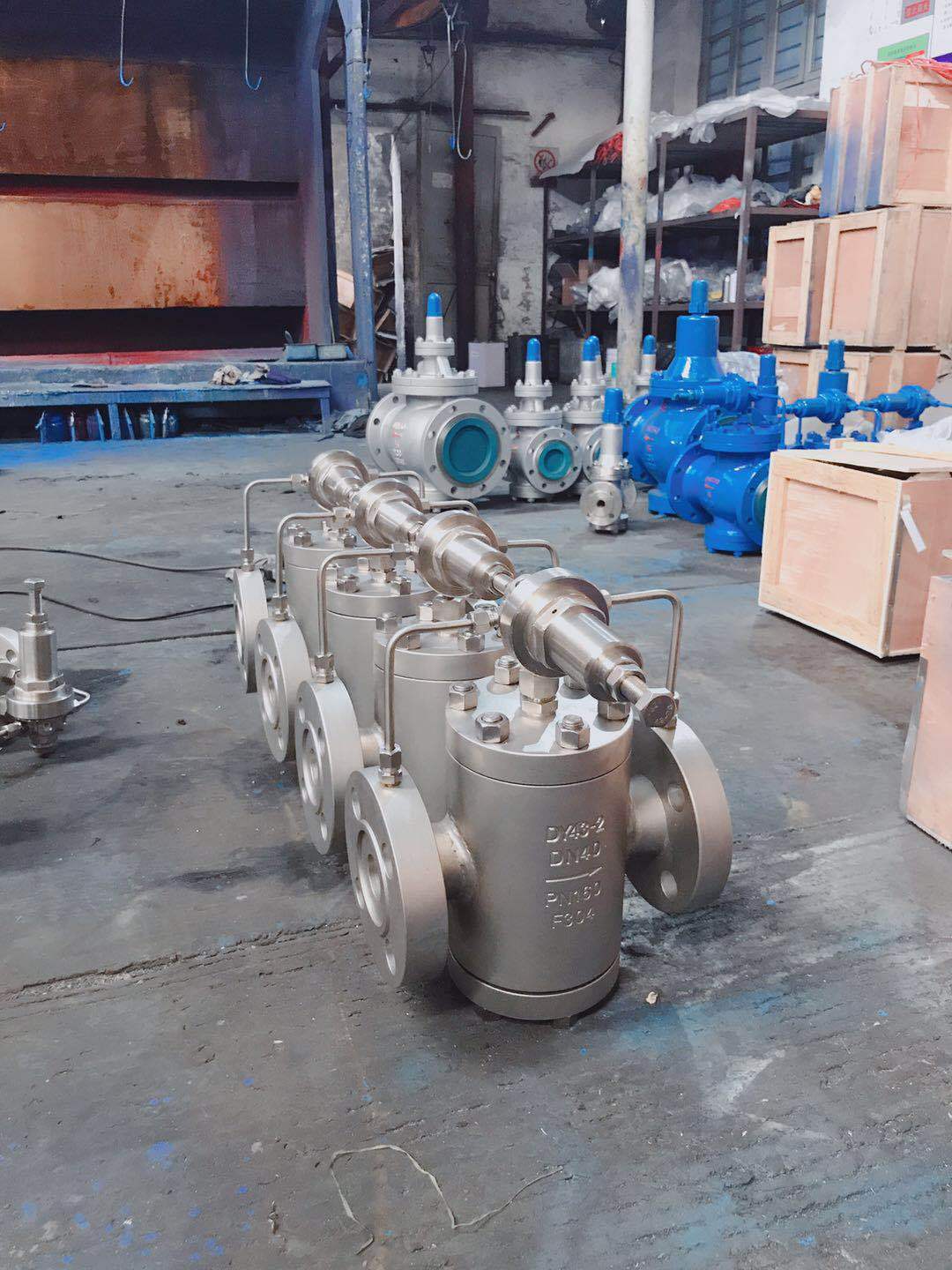 厂家专业生产   高压超高压气体减压稳压阀Y43H/W-160C/P