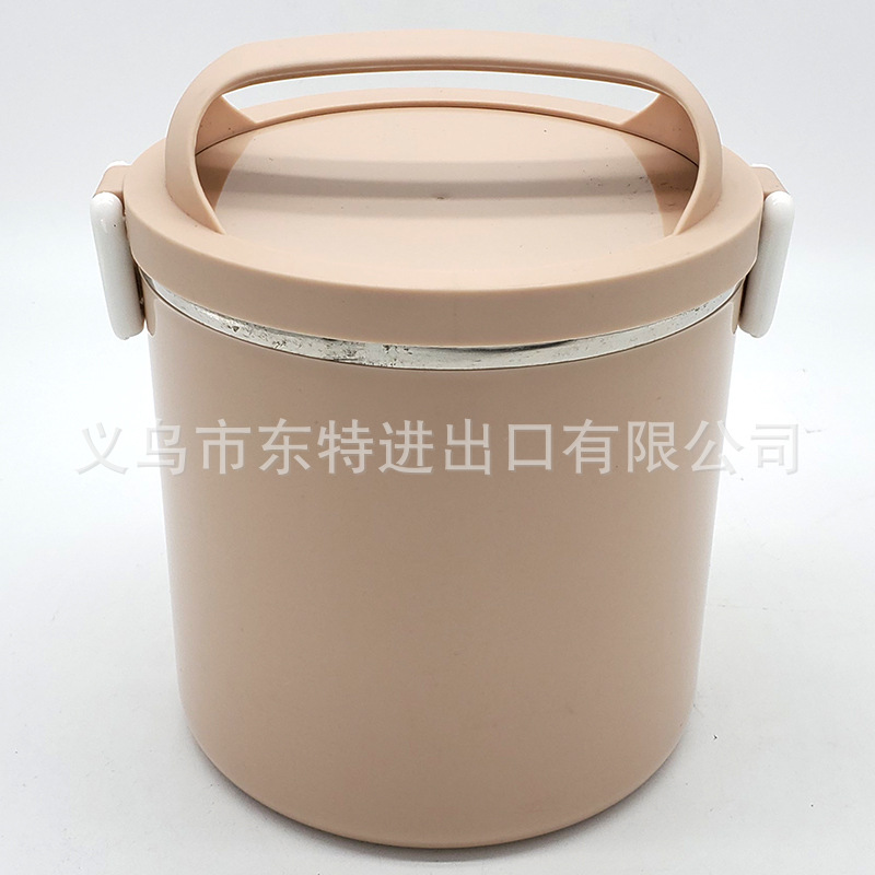 Factory direct sales of stainless steel basket student convenient lunch box, sealed leak-proof plastic steel food grid lunch box detail image 10