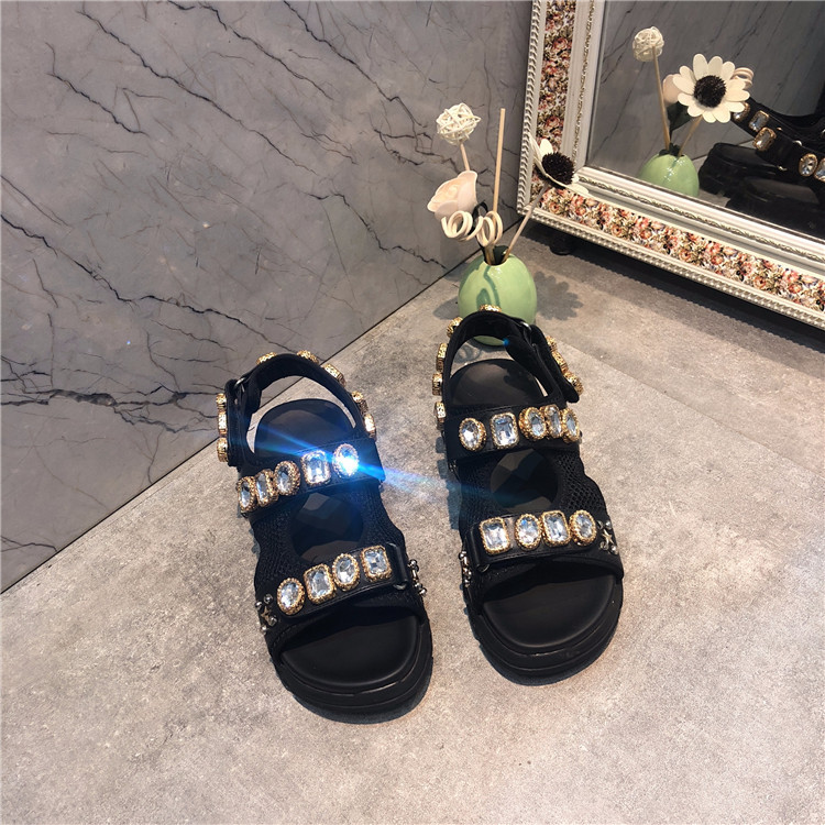 Chaussures été pour femme en Caoutchouc - Ref 3345697 Image 4