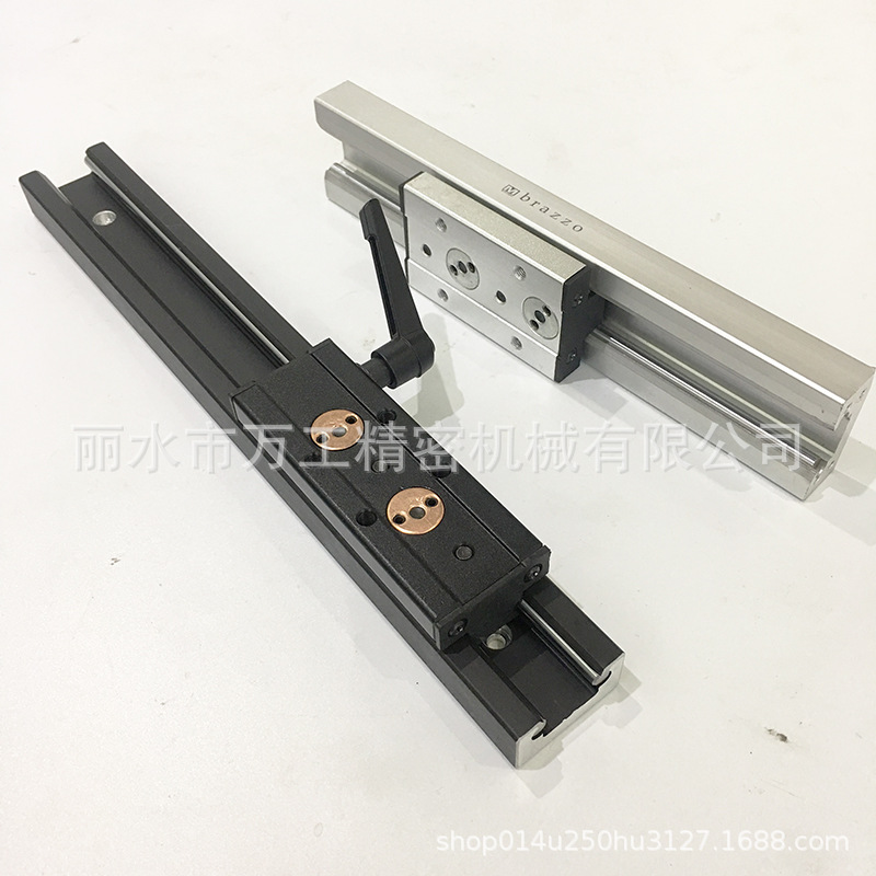摄影导轨 防反光 表面阳极氧化发黑防锈 可打标双轴芯导轨SGR25