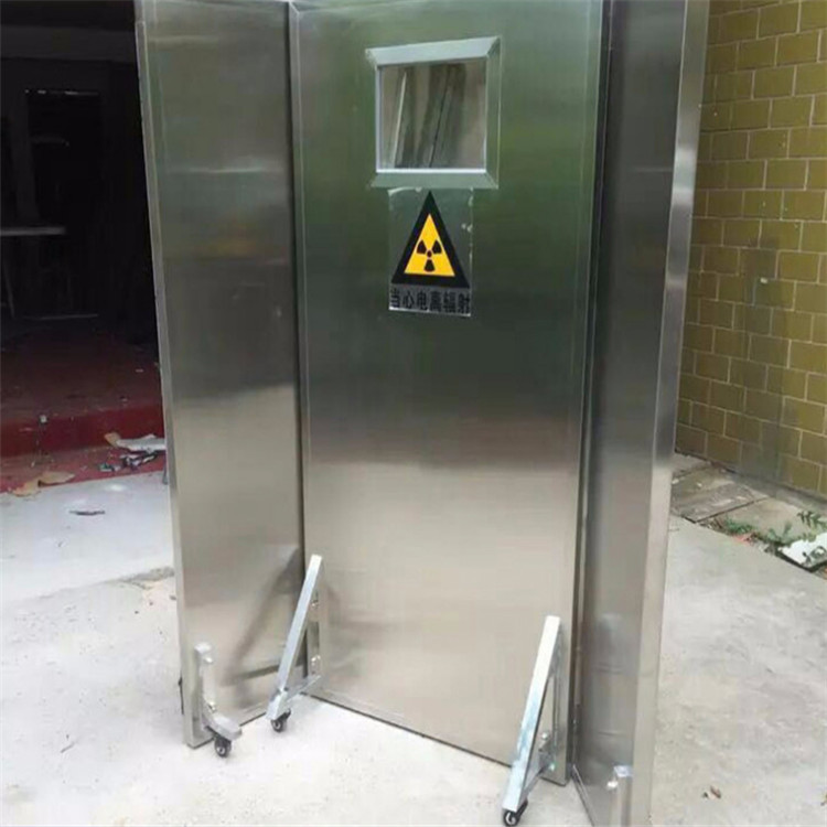 Manufactor Supplying Radiology CT Ventricular lead gate Electric Push pull Radiation Protective door CT radiation protection