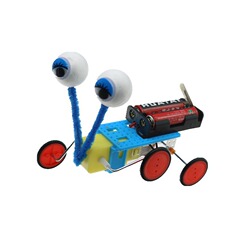 Tech Small DIY Electric Walking Robot Kit Science Experiment Craft Homework Material Pack