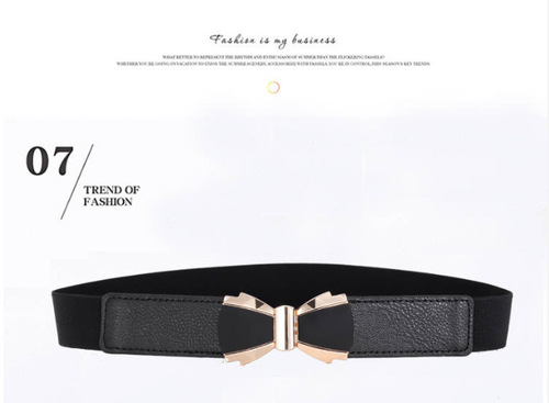 Factory Direct Sale Fashion Women's Elastic Wide Waist Bodycon Dress, Versatile Elastic Belt, Knitwear, Korean Style Decorative Belt