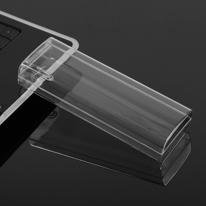 新款数据线水晶盒包装 蓝牙塑料盒圆形透明盒电子产品透明包装盒