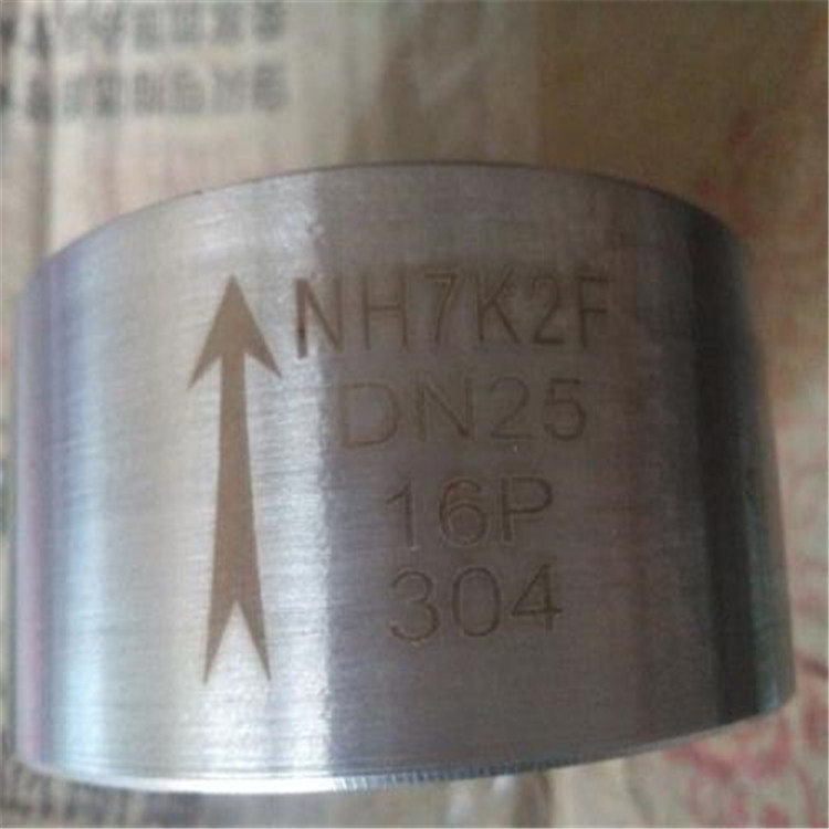 NH7K2F-16P高真空止回阀304不锈钢316消声单向阀ZHF-80静音逆止阀