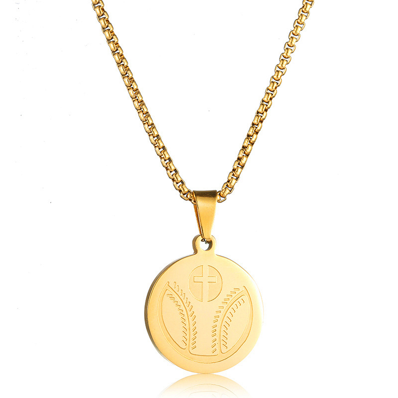Trend baseball necklace