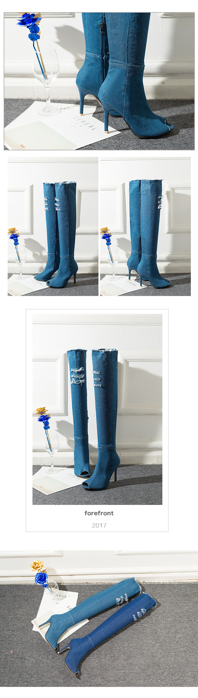 Bottes femme en Tissu - Ref 3355343 Image 16