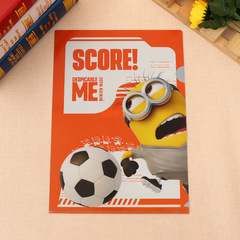 Custom LOGO L-shaped transparent advertising student folder plastic single sheet file A4 insert customization wholesale