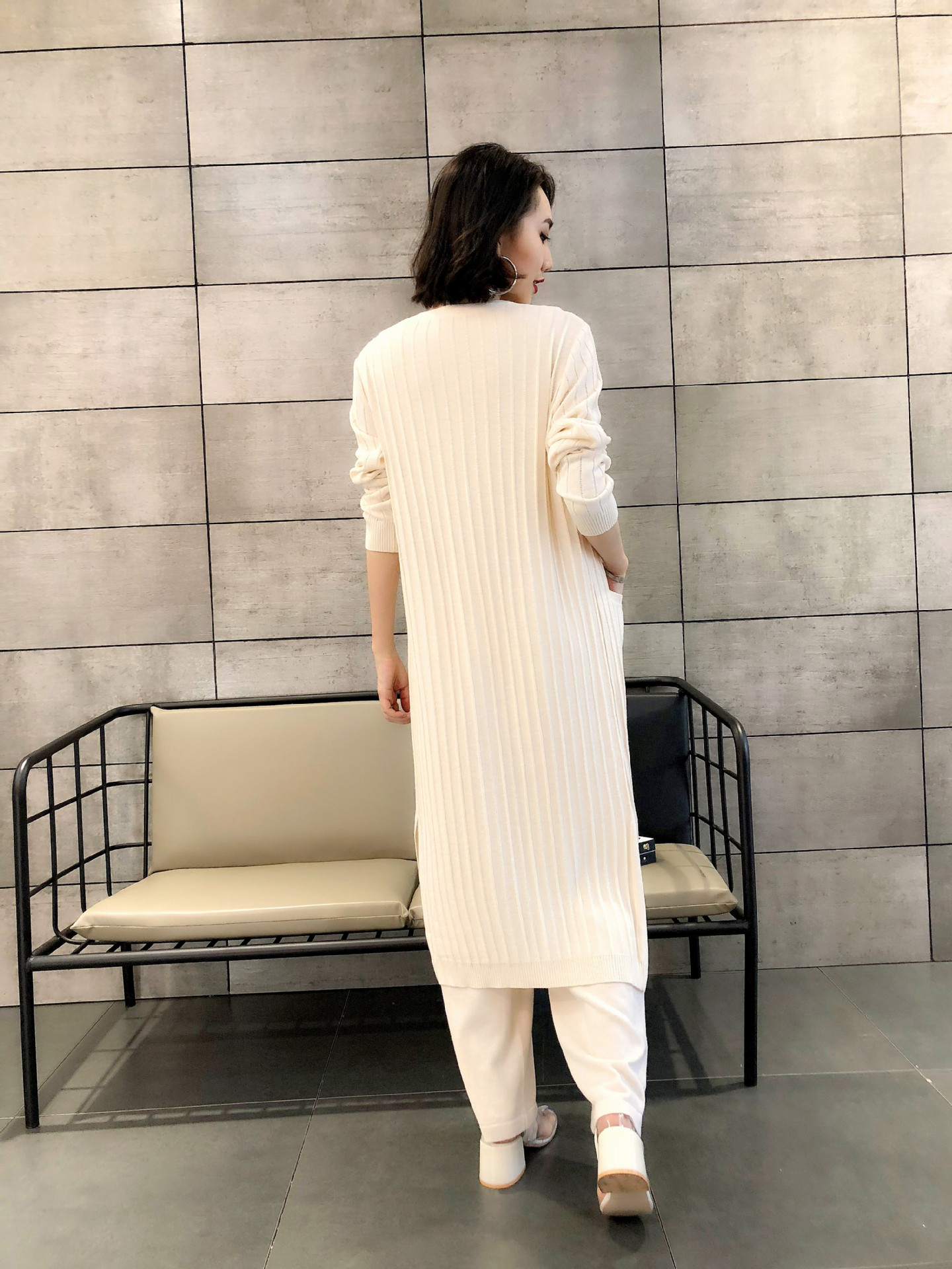 Costume femme en Mélange de coton - Ref 3334628 Image 7