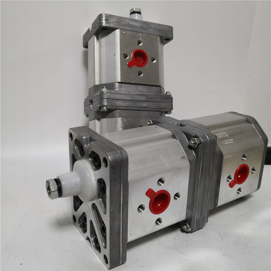 Marzocchi双联液压齿轮泵ALPA3A-D-80-S1-EP + ALPP2-D-30-D