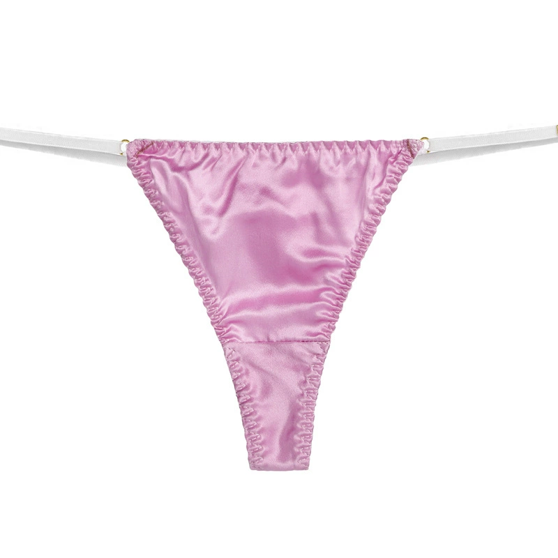 Летние шелковые брюки, сексуальные штаны, дышащие underwear