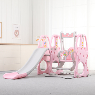 children Slippery slide indoor household multi-function Slide Swing combination small-scale Amusement Park baby toy thickening