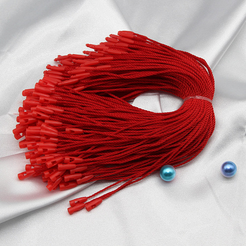 Tag rope, clothes tag hanging rope, bullet wax rope, cotton rope, hanging grain, clothes tag rope, high-end hanging rope