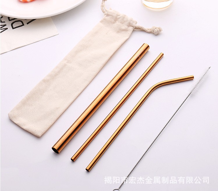 straw stainless steel