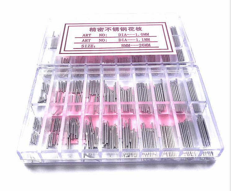 修表工具 手表零件/配件 不锈钢 花枝 8MM-26mm 多尺寸 维修手表