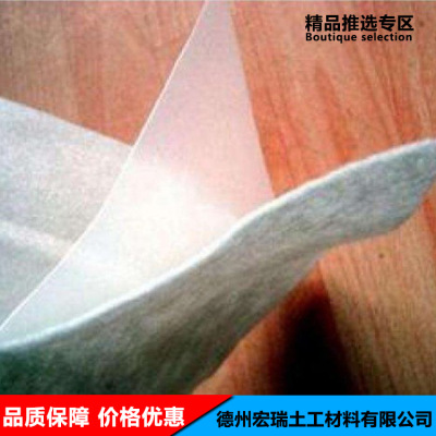 Composite geomembrane direct deal HDPE Filament 600 900 Seepage reunite with Geomembrane Two cloth one film