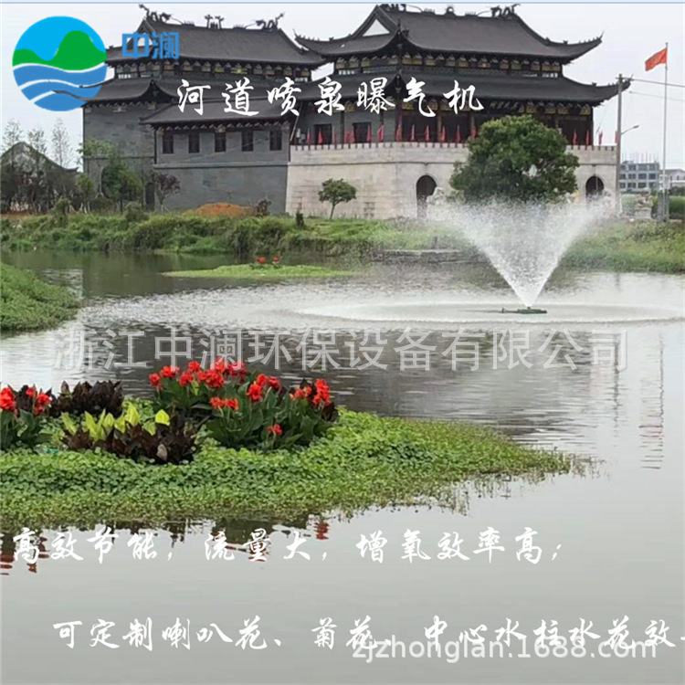 ZL-FTA Series Floating Water Fountain Aerator Large Flow Fountain Aerator Parameter Specifications