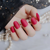 Matte fake nails for manicure, ready-made product, European style