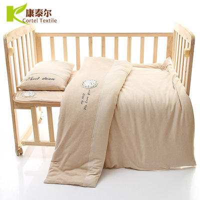 素色被芯被套 厂家批发彩棉棉胎被 加工定做定制logo冬季厚儿童被|ms