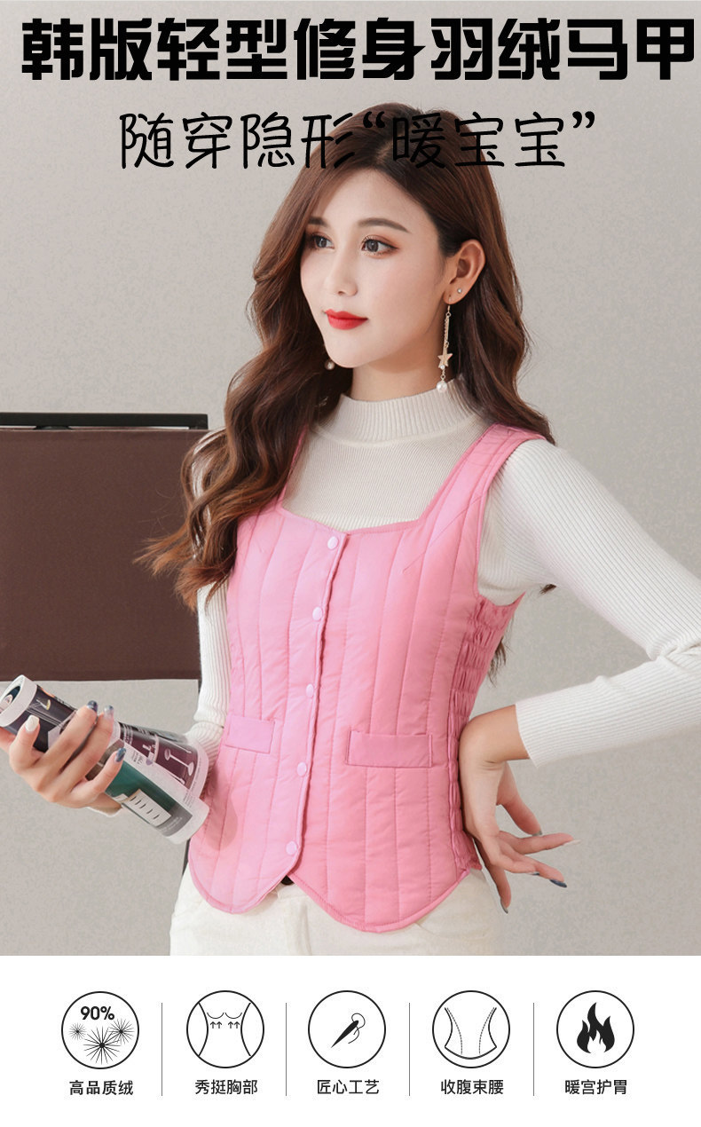 Gilet femme en Coton et lin - Ref 3317333 Image 1