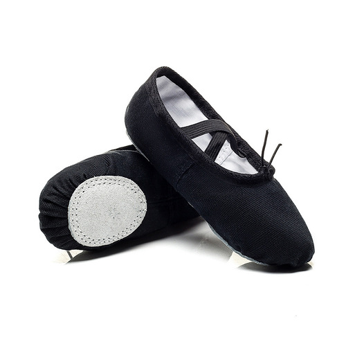 Country of Origin Canvas Dance Shoes Soft Sole Practicing Women's Cat Claw Shoes Gymnastics Yoga Shoes Children's Ballet Dance Shoes