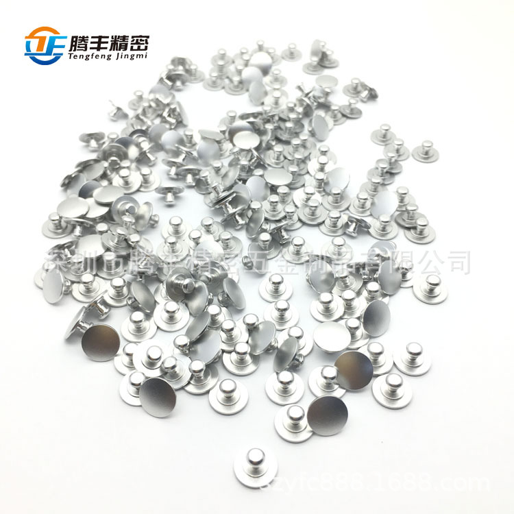 自动车床件加工非标智能硅胶手环扣铝磨砂扣不锈钢扣表带扣