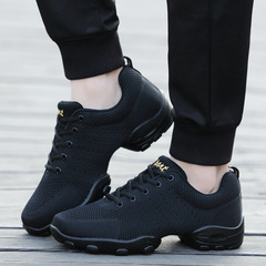 Dance Shoes for Men Adult Soft Sole Breathable Mesh Square Dance Shoes Group Fitness Aerobics Shoes Sports Fitness Shoes