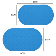 硅胶常规系列浴室防滑垫洗漱间卫生间防滑不发霉垫子简约实用