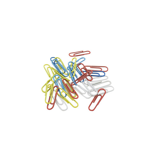 Colorful paper clips office teaching creative metal desktop supplies staple clips