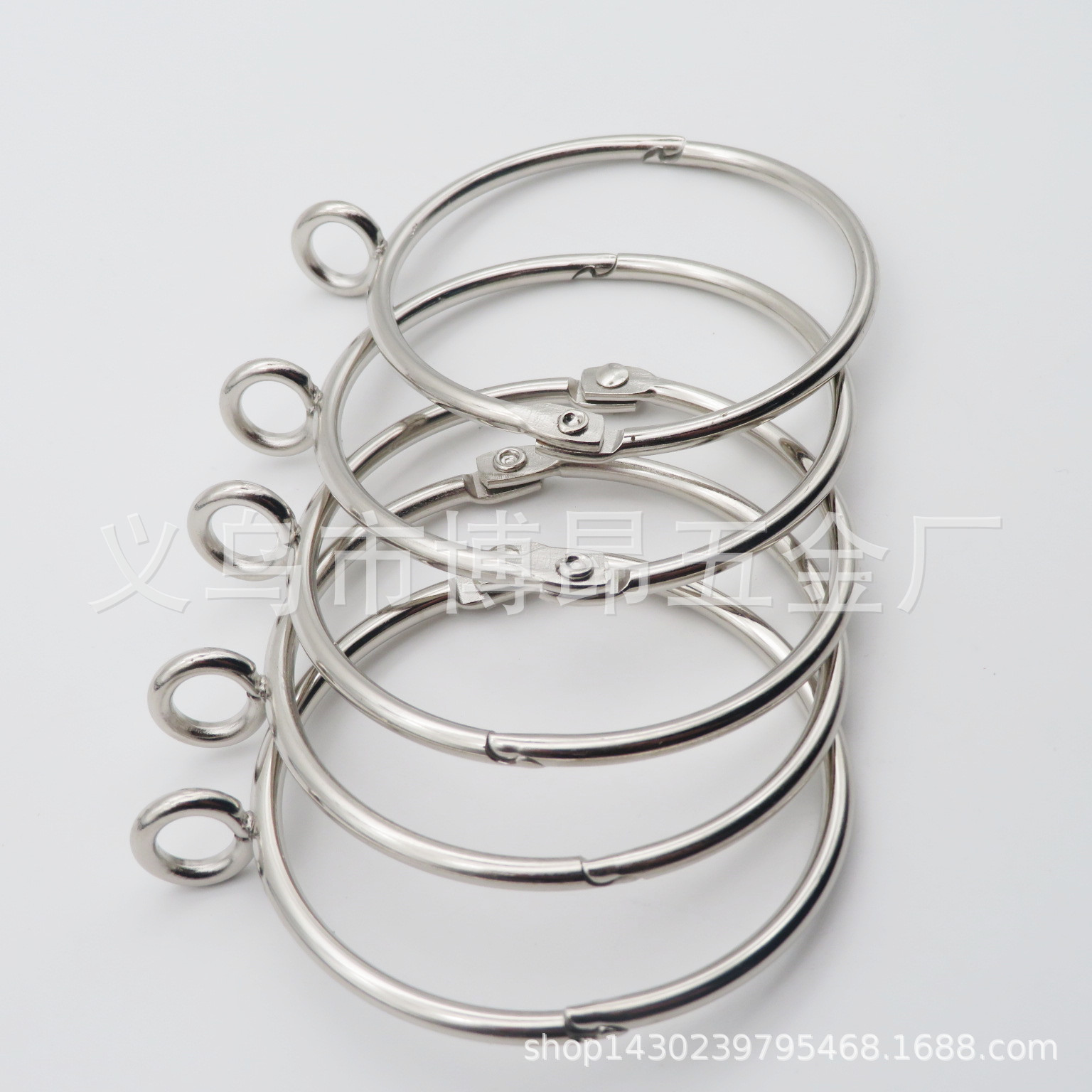 金属罗马圈活动钥匙书圈 相册装订圈 铁圆圈锁扣 台历挂圈