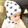 Children's scarf, demi-season set, knitted hat