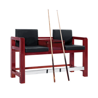 实木台球椅球厅观球椅球房看球沙发椅子家用娱乐台球桌用椅子配件