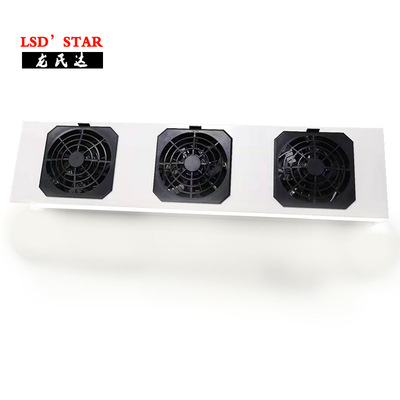 龙氏达3头多头除静电悬挂智能报警自动清洁离子风机厂家直销