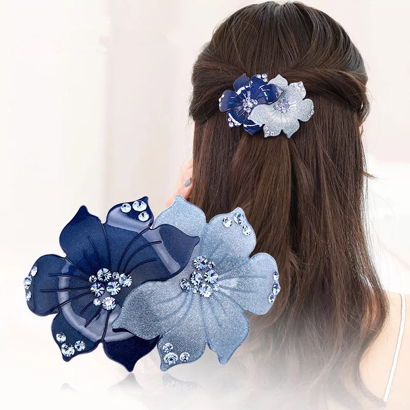 Female pinching female head jewelry Korean adulthood rear head…