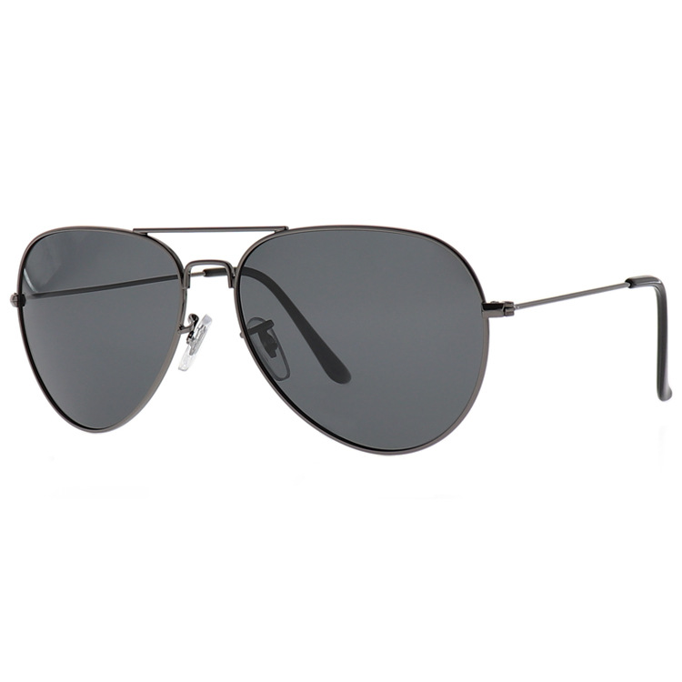2020 Pilot Classic Metal Frame Sunglasses Ease Driving Fatigue Anti-UV Colorful Lenses