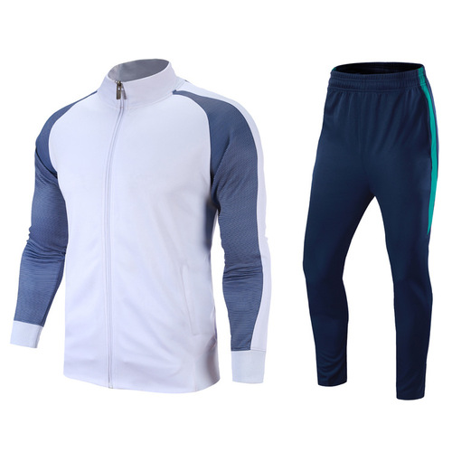 Football training suit men's long-sleeved spring, autumn and winter quick-drying clothes football trousers football uniforms football jacket customization